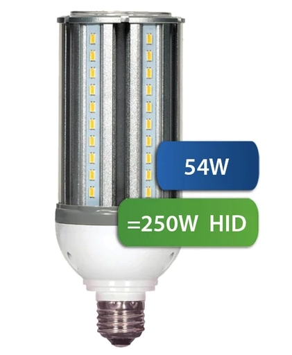 54 Watt High Output LED Retrofit Bulb 